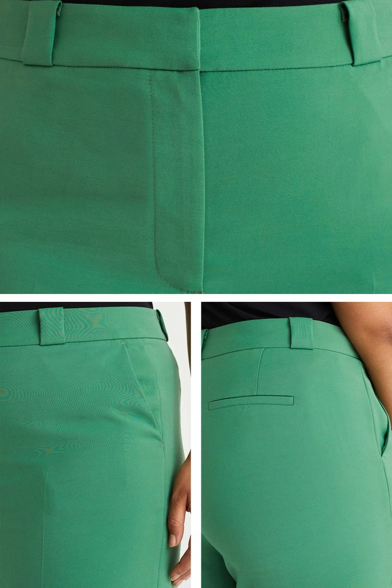 WE Fashion Dames Regular Fit Pantalon - Curve 6 WE Fashion Dames Regular Fit Pantalon - Curve - Afbeelding 4