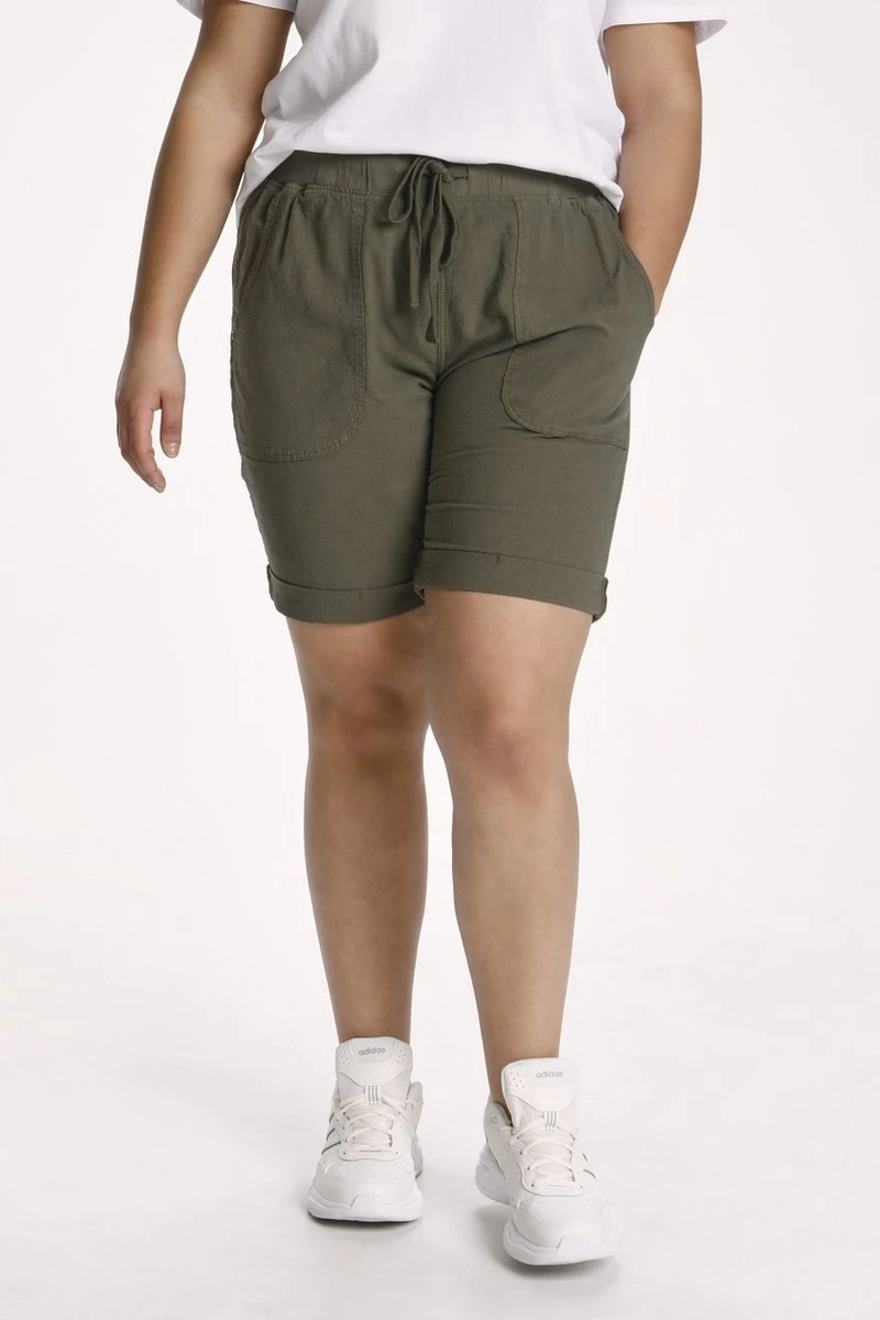 Kaffe Curve KCnana Shorts Dames Broek - Maat 48 3 Kaffe Curve KCnana Shorts Dames Broek - Maat 48