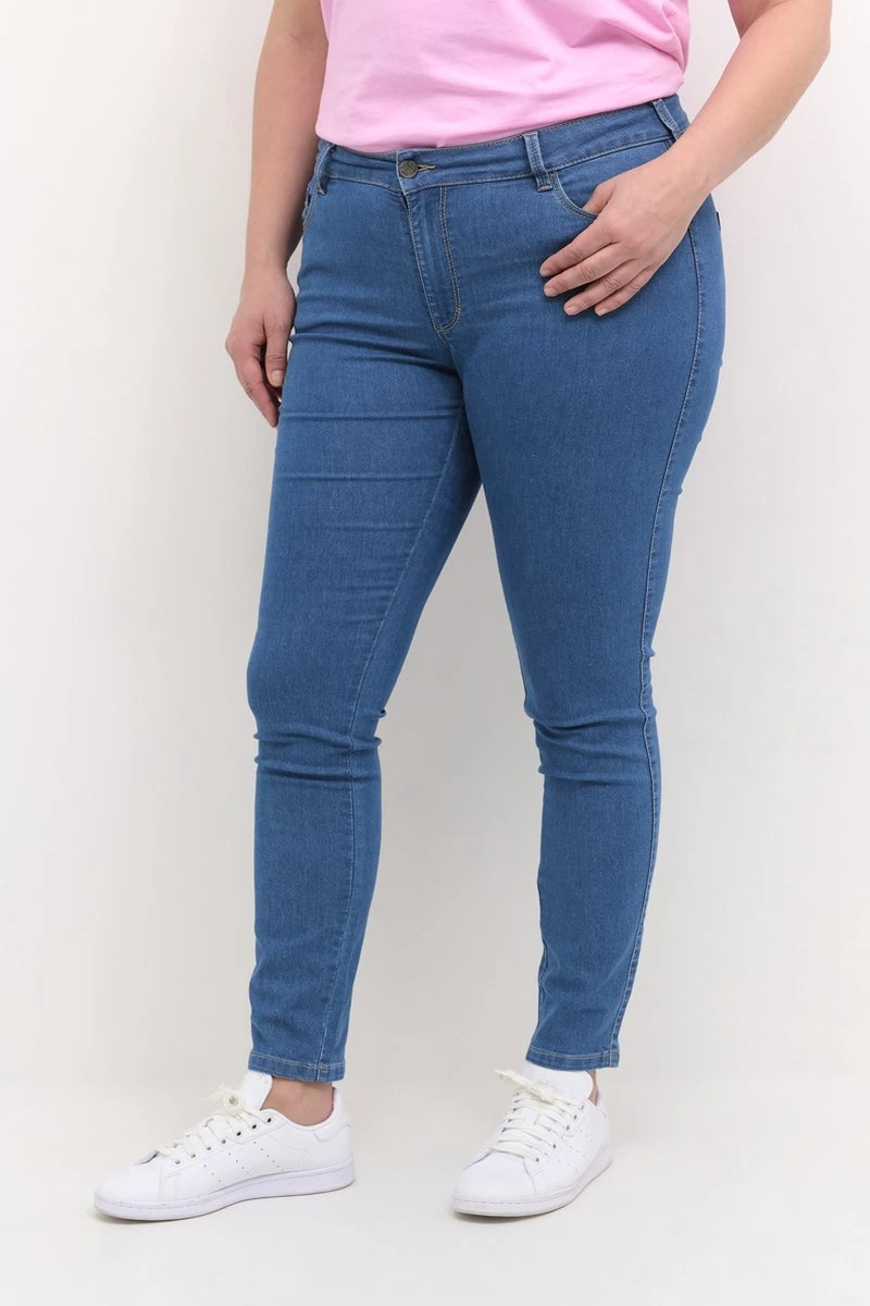 Kaffe Curve KCvicka Jeans Dames Jeans - Maat 52 7 Kaffe Curve KCvicka Jeans Dames Jeans - Maat 52 - Afbeelding 5