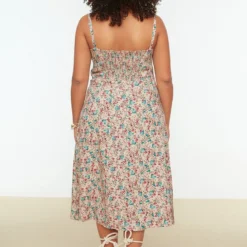 Trendyol Vrouwen Standaard Mouw V-hals Basis Grote Maten Jurk 19 Trendyol Vrouwen Standaard Mouw V-hals Basis Grote Maten Jurk -Pantalonix Verkoopwinkel 800x1200 39