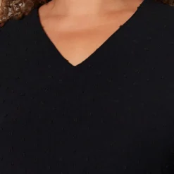 Trendyol Vrouwen Ballon Mouw V-hals Verschuiving Grote Maten Jurk -Pantalonix Verkoopwinkel 800x1200 42