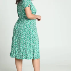 Paprika Koud Gebreide Lange Jurk Met Bloemenprint -Pantalonix Verkoopwinkel 802x1200 1