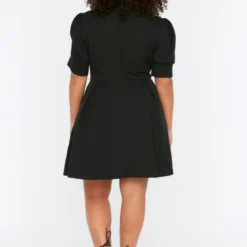 Trendyol Vrouwen Ballon Mouw Cache-coeur Basis Grote Maten Jurk 12 Trendyol Vrouwen Ballon Mouw Cache-coeur Basis Grote Maten Jurk -Pantalonix Verkoopwinkel 803x1200 4