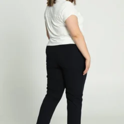 Paprika Effen, 7/8-broek Met Elastische Taille -Pantalonix Verkoopwinkel 805x1200 19