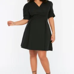 Trendyol Vrouwen Ballon Mouw Cache-coeur Basis Grote Maten Jurk 14 Trendyol Vrouwen Ballon Mouw Cache-coeur Basis Grote Maten Jurk -Pantalonix Verkoopwinkel 806x1200 2