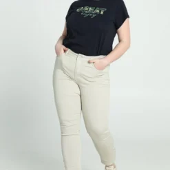 Paprika Slim 7/8-jeans 'Louise' Met 5 Zakken En Drukknoopdetail Louise 32 Paprika Slim 7/8-jeans 'Louise' Met 5 Zakken En Drukknoopdetail Louise -Pantalonix Verkoopwinkel 807x1200 25