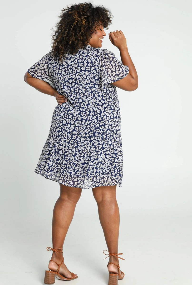 Paprika Robe Courte MC Voile Imprimé Fleur 7 Paprika Robe Courte MC Voile Imprimé Fleur - Afbeelding 5