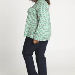 Paprika T-shirt Met Geometrisch Motief -Pantalonix Verkoopwinkel 811x1200 15