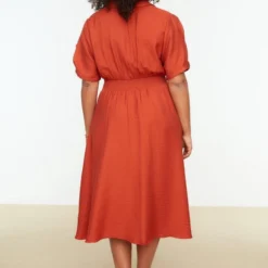 Trendyol Vrouwen Standaard Mouw Kraag A-lijn Plus Size Jurk -Pantalonix Verkoopwinkel 813x1200 2