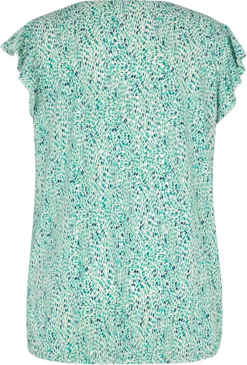 Paprika T-shirt Met Folieprint En Ring 4 Paprika T-shirt Met Folieprint En Ring - Afbeelding 2