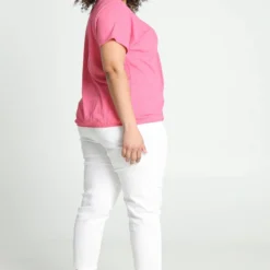 Paprika Effen, Gekreukt T-shirt Met Ring -Pantalonix Verkoopwinkel 814x1200 16