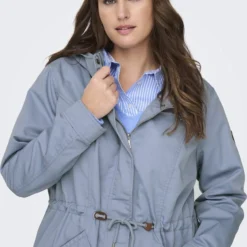 ONLY CARMAKOMA CARLORCA SPRING CANVAS PARKA OTW Dames Jas - Maat L-50/52 -Pantalonix Verkoopwinkel 815x1200 5