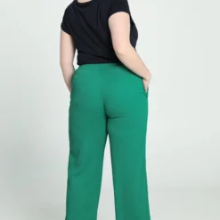 Paprika Losse, Gekreukte Broek Met Elastische Taille -Pantalonix Verkoopwinkel 816x1200 20