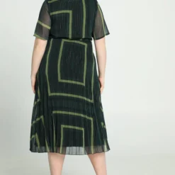 Promiss Lange Wikkeljurk Met Grafisch Motief En Lurex -Pantalonix Verkoopwinkel 817x1200 1