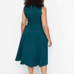 Trendyol Vrouwen Standaard Mouw Ronde Hals A-lijn Plus Size Jurk 20 Trendyol Vrouwen Standaard Mouw Ronde Hals A-lijn Plus Size Jurk -Pantalonix Verkoopwinkel 818x1200 11