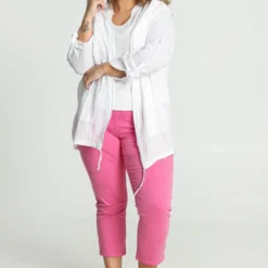 Paprika Effen Linnen Jack Met Capuchon -Pantalonix Verkoopwinkel 818x1200 14