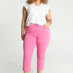 Paprika Effen 3/4-jegging Met Riem -Pantalonix Verkoopwinkel 820x1200 10