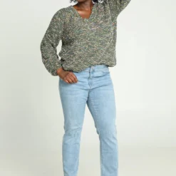 Paprika Straight Jeans 'Mia' L32 Met Juweeldetail Op De Riem Mia -Pantalonix Verkoopwinkel 820x1200 13