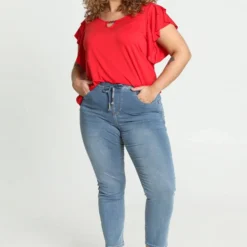 Paprika Effen 7/8-jegging 'Lolly' Met Riem Lolly 12 Paprika Effen 7/8-jegging 'Lolly' Met Riem Lolly -Pantalonix Verkoopwinkel 824x1200 2
