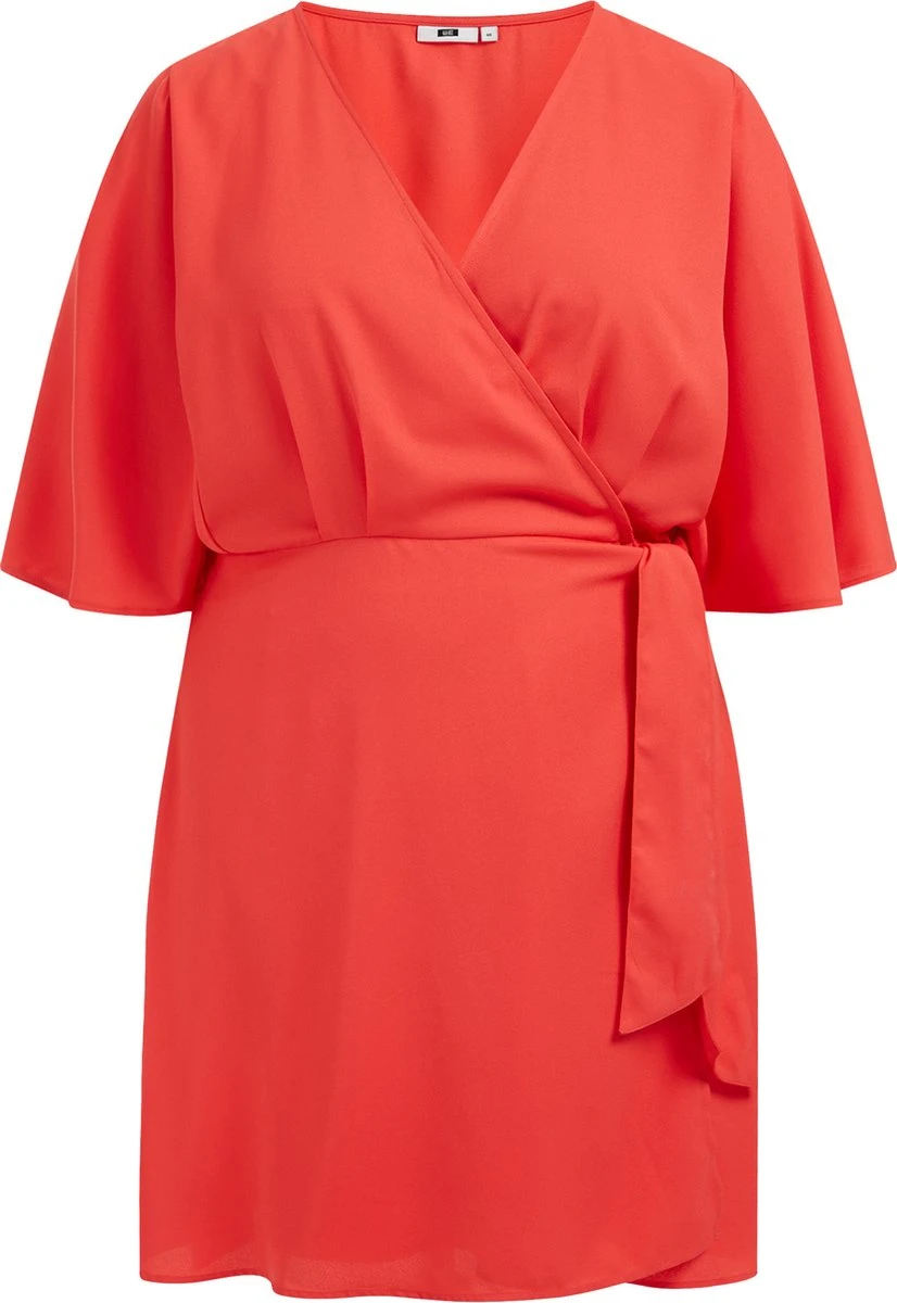 WE Fashion Dames Overslagjurk - Curve 3 WE Fashion Dames Overslagjurk - Curve