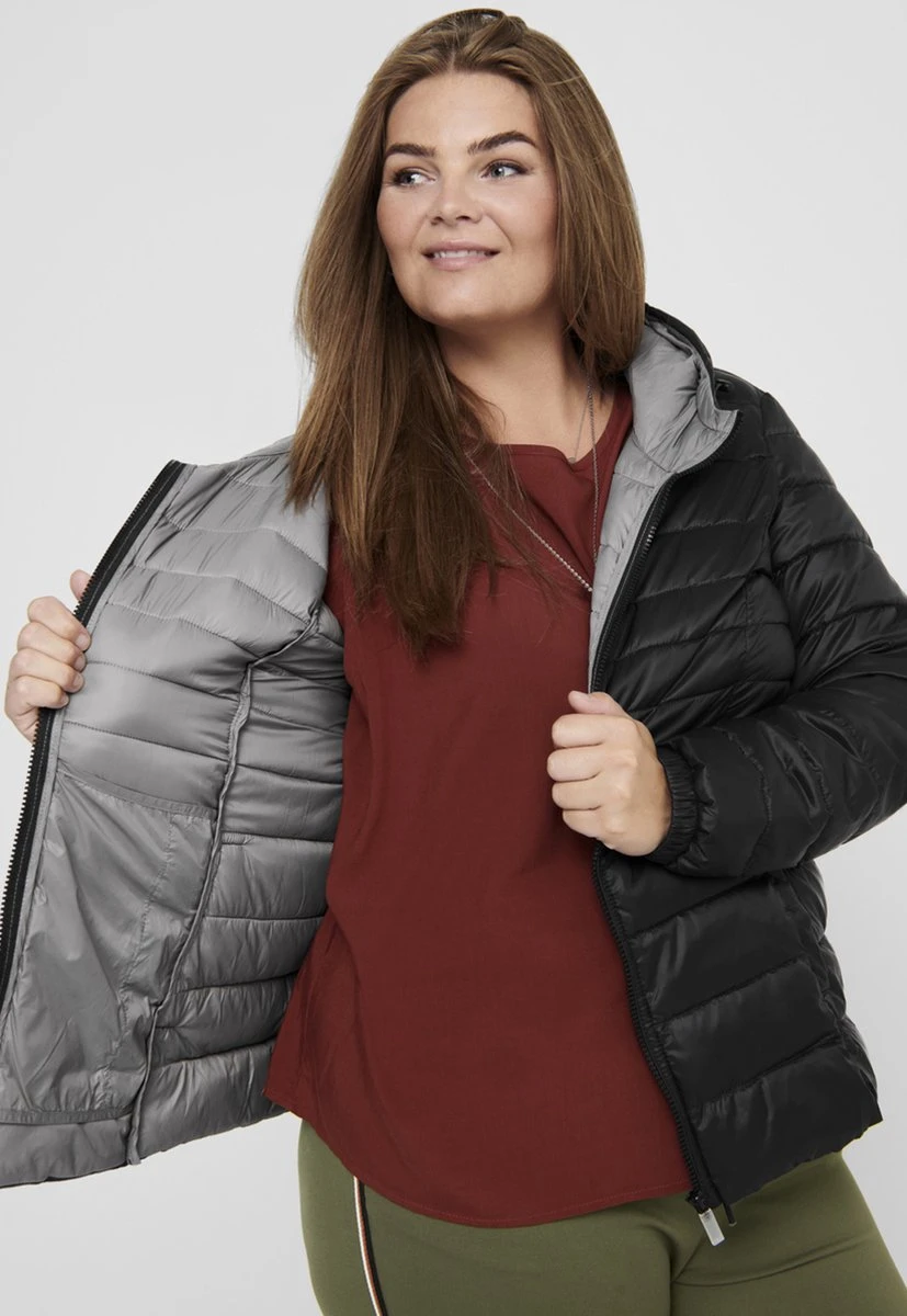 ONLY CARMAKOMA CARTAHOE HOOD JACKET OTW NOOS Dames Jas - Maat M-46/48 9 ONLY CARMAKOMA CARTAHOE HOOD JACKET OTW NOOS Dames Jas - Maat M-46/48 - Afbeelding 7