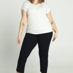 Paprika Effen T-shirt In Viscose -Pantalonix Verkoopwinkel 830x1200 2