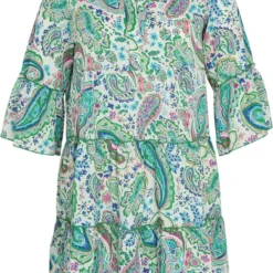 Paprika Robe Courte M3/4 Col Chemise Volant 17 Paprika Robe Courte M3/4 Col Chemise Volant -Pantalonix Verkoopwinkel 831x1200 1