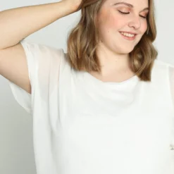 Paprika Effen T-shirt In Visnet -Pantalonix Verkoopwinkel 835x1200 2