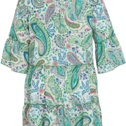 Paprika Robe Courte M3/4 Col Chemise Volant 18 Paprika Robe Courte M3/4 Col Chemise Volant -Pantalonix Verkoopwinkel 844x1200 1