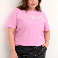 Kaffe Curve KCjuliet T-Shirt Dames T-shirt - Maat L -Pantalonix Verkoopwinkel 847x1200 1