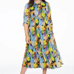 Yoek Jurk Met Ruches 8 Yoek Jurk Met Ruches -Pantalonix Verkoopwinkel 851x1200