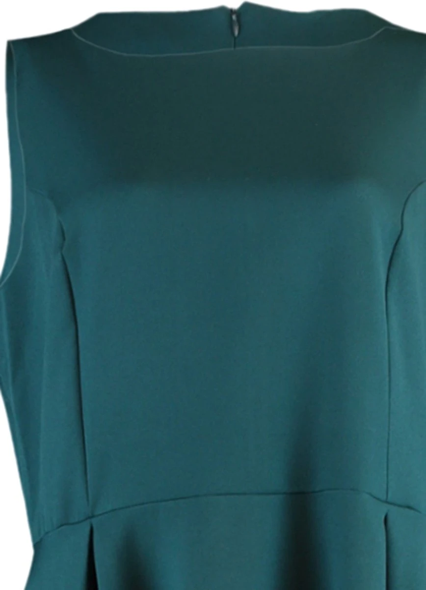 Trendyol Vrouwen Standaard Mouw Ronde Hals A-lijn Plus Size Jurk 9 Trendyol Vrouwen Standaard Mouw Ronde Hals A-lijn Plus Size Jurk - Afbeelding 7