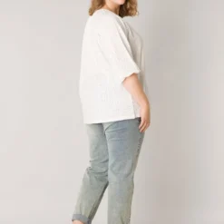 YESTA Hillechien Tops - Ecru - Maat X-0(44) -Pantalonix Verkoopwinkel 876x1200 1