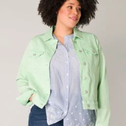 YESTA Larissa Essential - Pistachio Green - Maat 1(48)