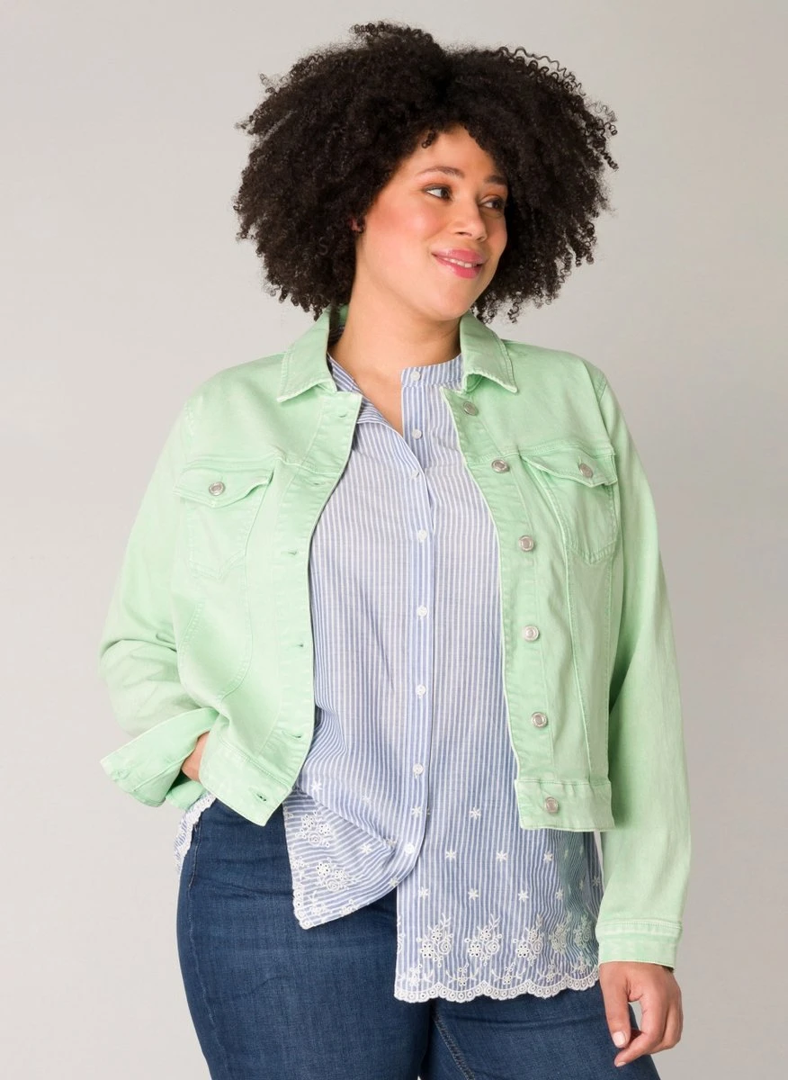 YESTA Larissa Essential - Pistachio Green - Maat 1(48) 3 YESTA Larissa Essential - Pistachio Green - Maat 1(48)