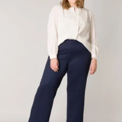 YESTA Harlee - Deep Blue/Melange - Maat 4(54/56) -Pantalonix Verkoopwinkel 876x1200 114