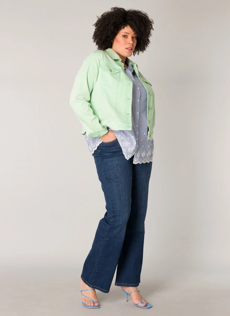 YESTA Larissa Essential - Pistachio Green - Maat 1(48) 4 YESTA Larissa Essential - Pistachio Green - Maat 1(48) - Afbeelding 2