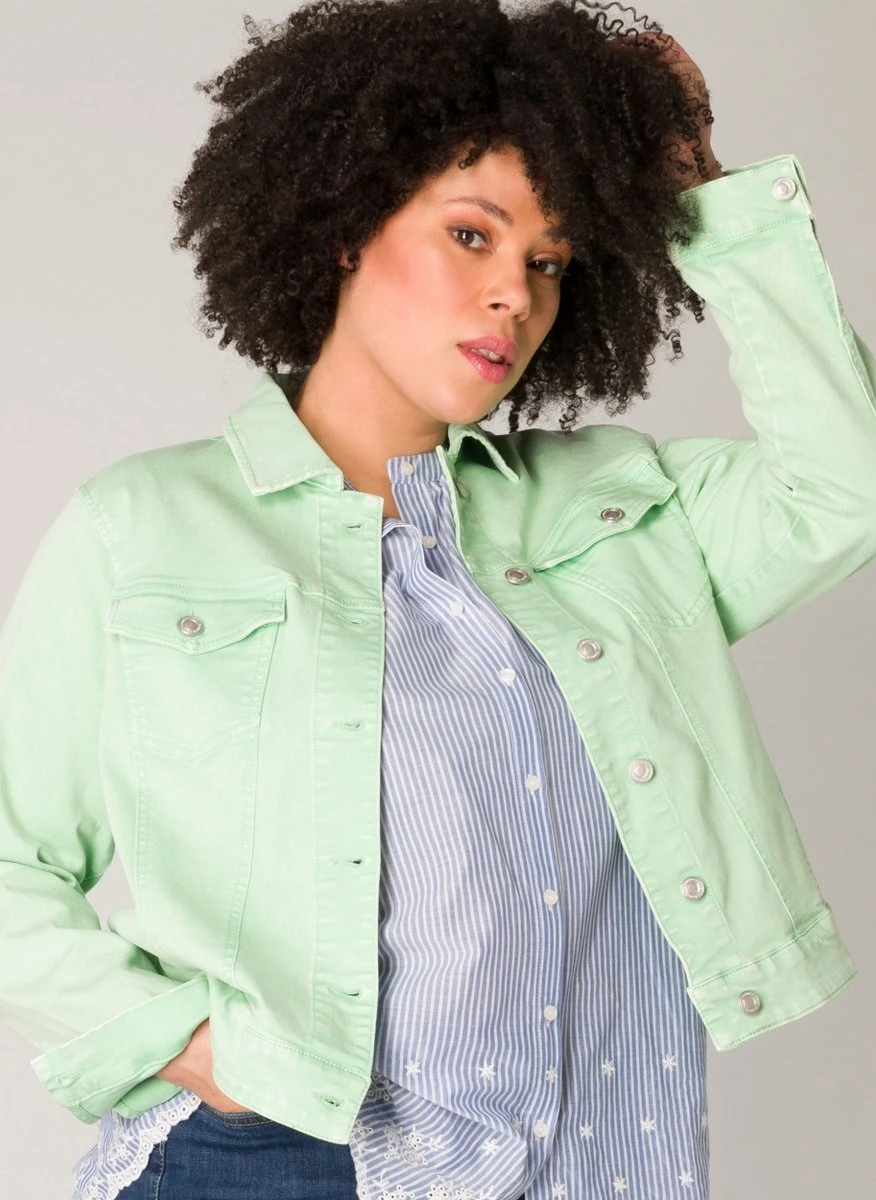 YESTA Larissa Essential - Pistachio Green - Maat 1(48) 6 YESTA Larissa Essential - Pistachio Green - Maat 1(48) - Afbeelding 4