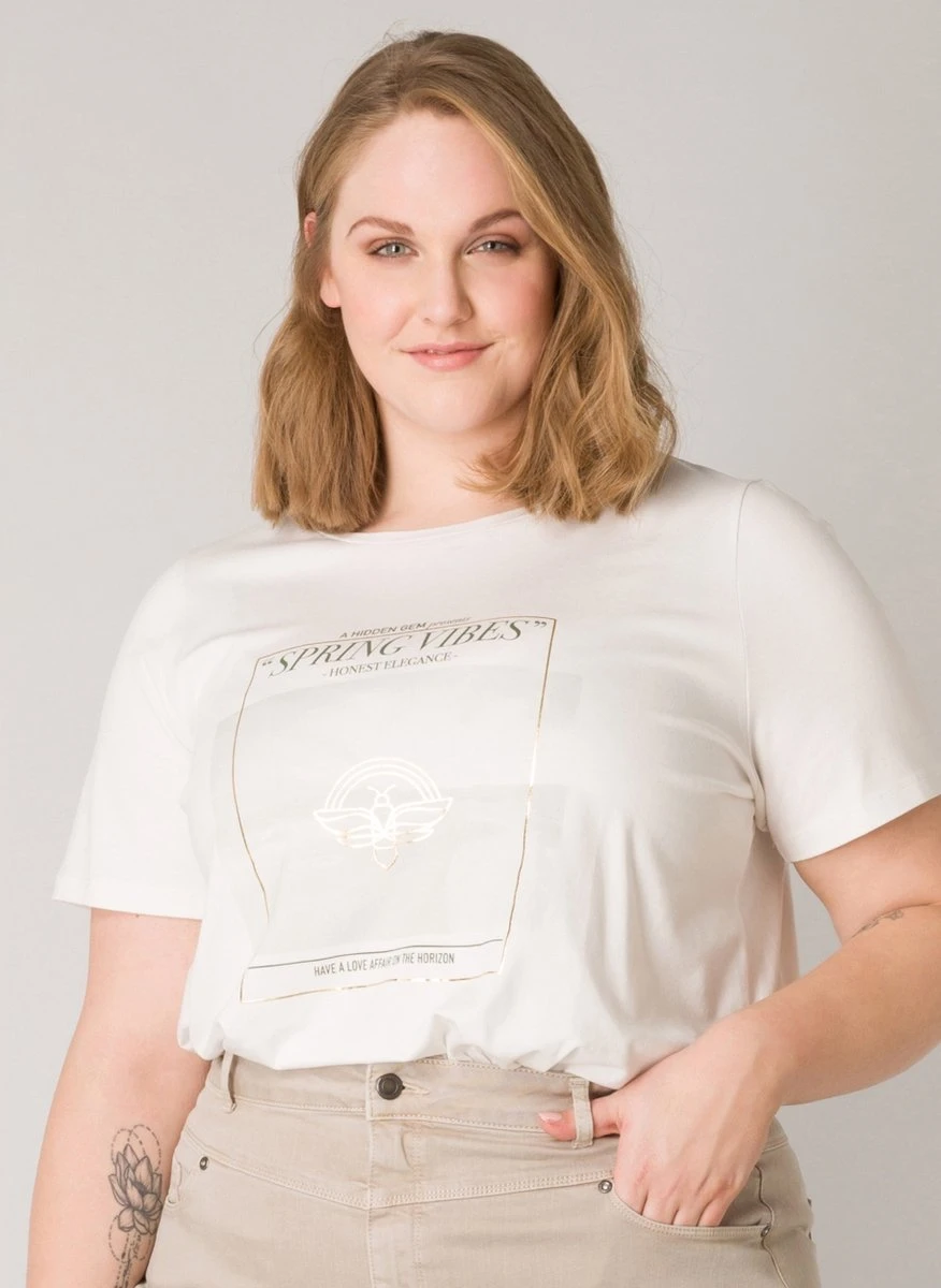 YESTA Hedwig Tops - Ecru - Maat X-0(44) 5 YESTA Hedwig Tops - Ecru - Maat X-0(44) - Afbeelding 3