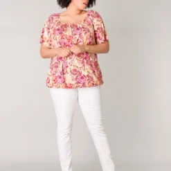 YESTA Jiya - Summer Camel/Multi-C - Maat 1(48) -Pantalonix Verkoopwinkel 876x1200 53