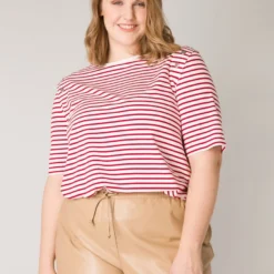 YESTA Hannalore Tops - Hot Red/Ecru - Maat X-0(44) 10 YESTA Hannalore Tops - Hot Red/Ecru - Maat X-0(44) -Pantalonix Verkoopwinkel 876x1200 58
