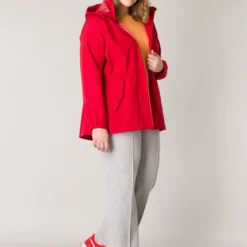 YESTA Hayfae Coats & Jackets - Hot Red - Maat 0(46) -Pantalonix Verkoopwinkel 876x1200 7
