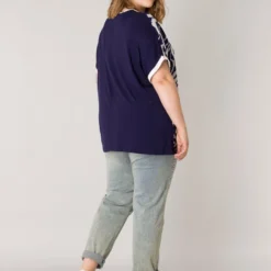 YESTA Hirasu Essential Tops - Deep Blue/Multi-Colo - Maat 0(46) -Pantalonix Verkoopwinkel 876x1200 71