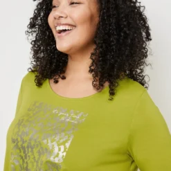 SAMOON Dames Shirt Met 3/4-mouwen Citronella Gemustert-42 11 SAMOON Dames Shirt Met 3/4-mouwen Citronella Gemustert-42 -Pantalonix Verkoopwinkel 885x1200