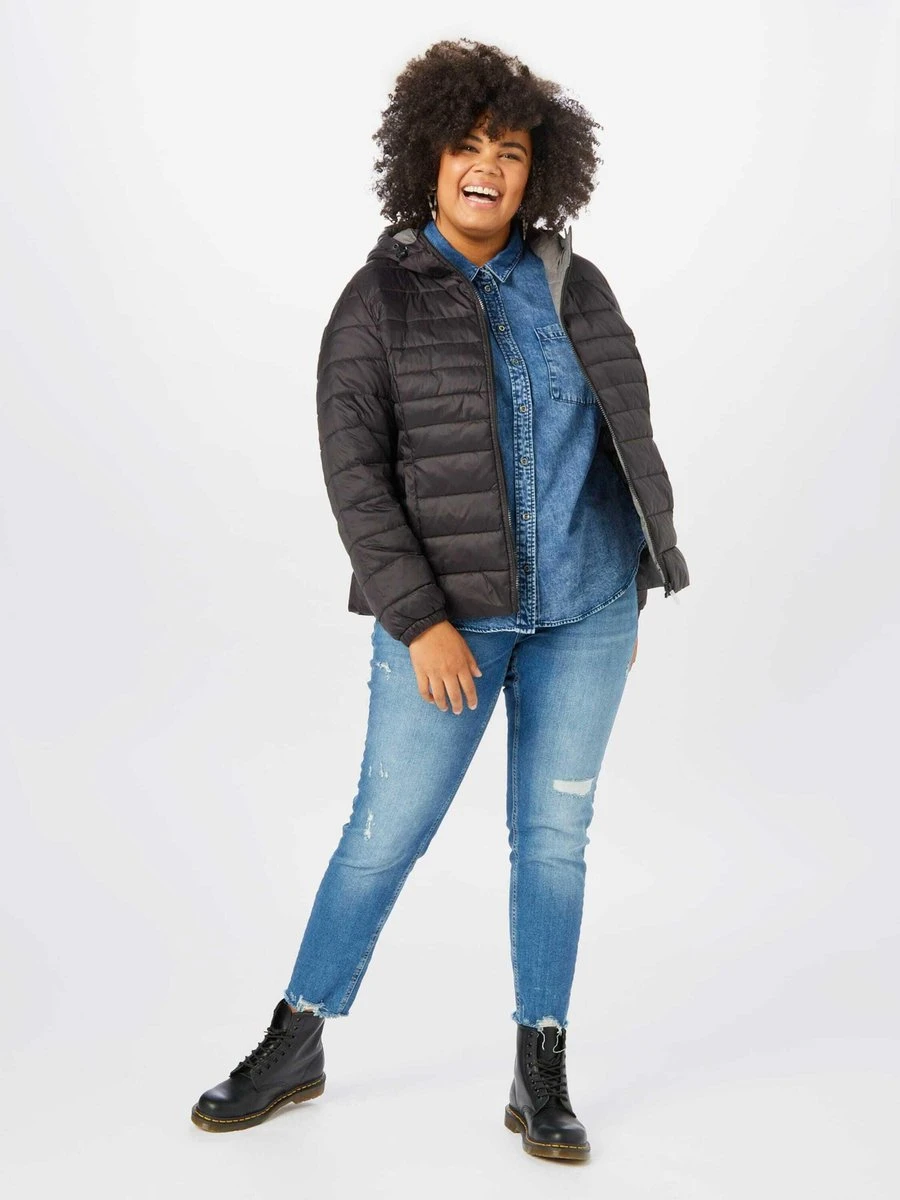 ONLY CARMAKOMA CARTAHOE HOOD JACKET OTW NOOS Dames Jas - Maat M-46/48 12 ONLY CARMAKOMA CARTAHOE HOOD JACKET OTW NOOS Dames Jas - Maat M-46/48 - Afbeelding 10