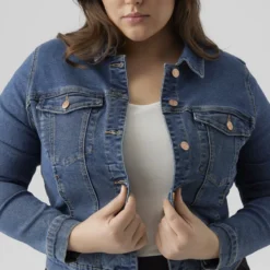 VERO MODA VMRUNA LS SLIM DNM JCK MIX GA CUR NOOS Dames Jas - Maat 42 -Pantalonix Verkoopwinkel 900x1200 22