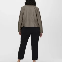 ONLY CARMAKOMA CAREMMY FAUX LEATHER BIKER ESS Dames Jas - Maat 50 -Pantalonix Verkoopwinkel 900x1200 24