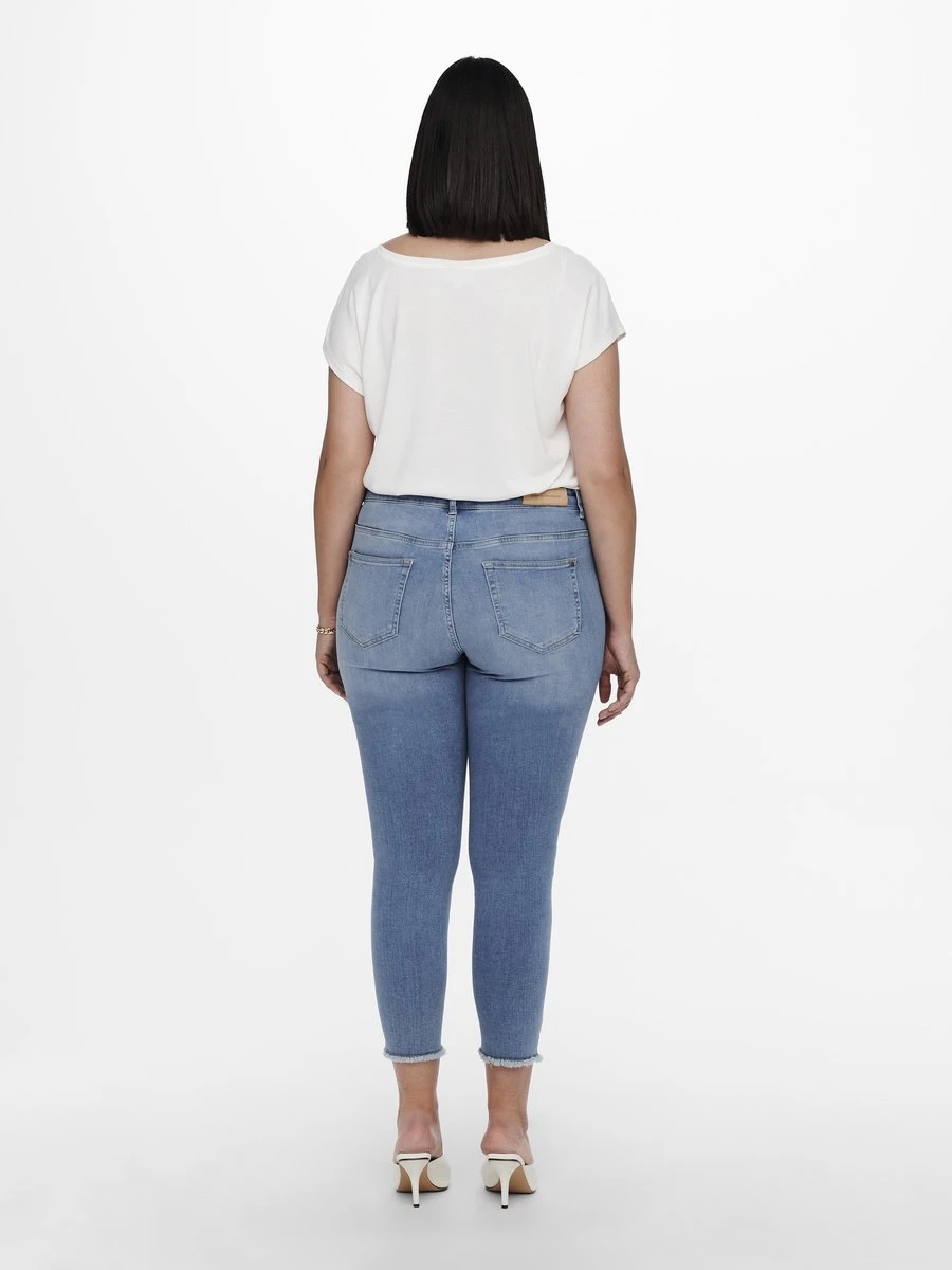 ONLY CARMAKOMA CARWILLY REG SK ANK DNM REA1467 NOOS Dames Jeans - Maat 52 X L34 5 ONLY CARMAKOMA CARWILLY REG SK ANK DNM REA1467 NOOS Dames Jeans - Maat 52 X L34 - Afbeelding 3