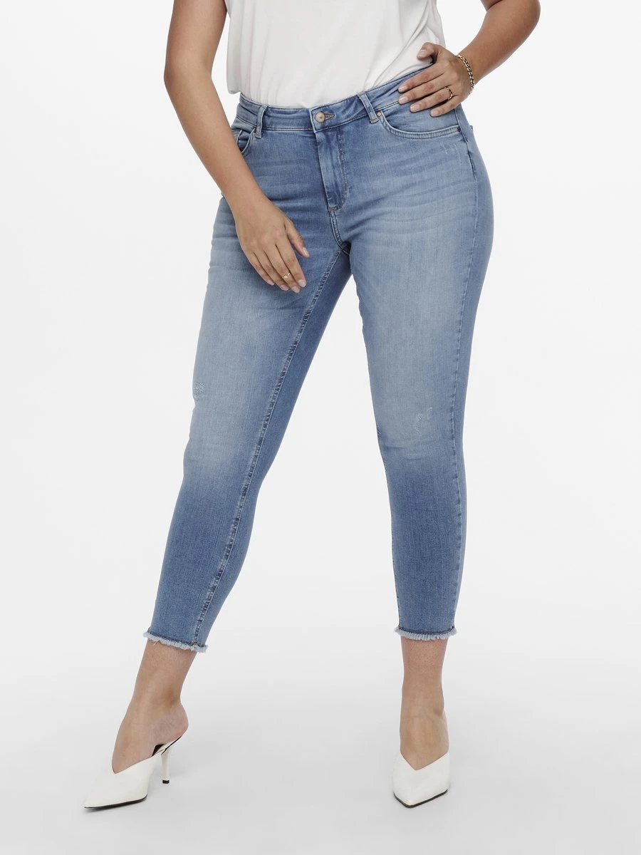 ONLY CARMAKOMA CARWILLY REG SK ANK DNM REA1467 NOOS Dames Jeans - Maat 52 X L34 10 ONLY CARMAKOMA CARWILLY REG SK ANK DNM REA1467 NOOS Dames Jeans - Maat 52 X L34 - Afbeelding 8