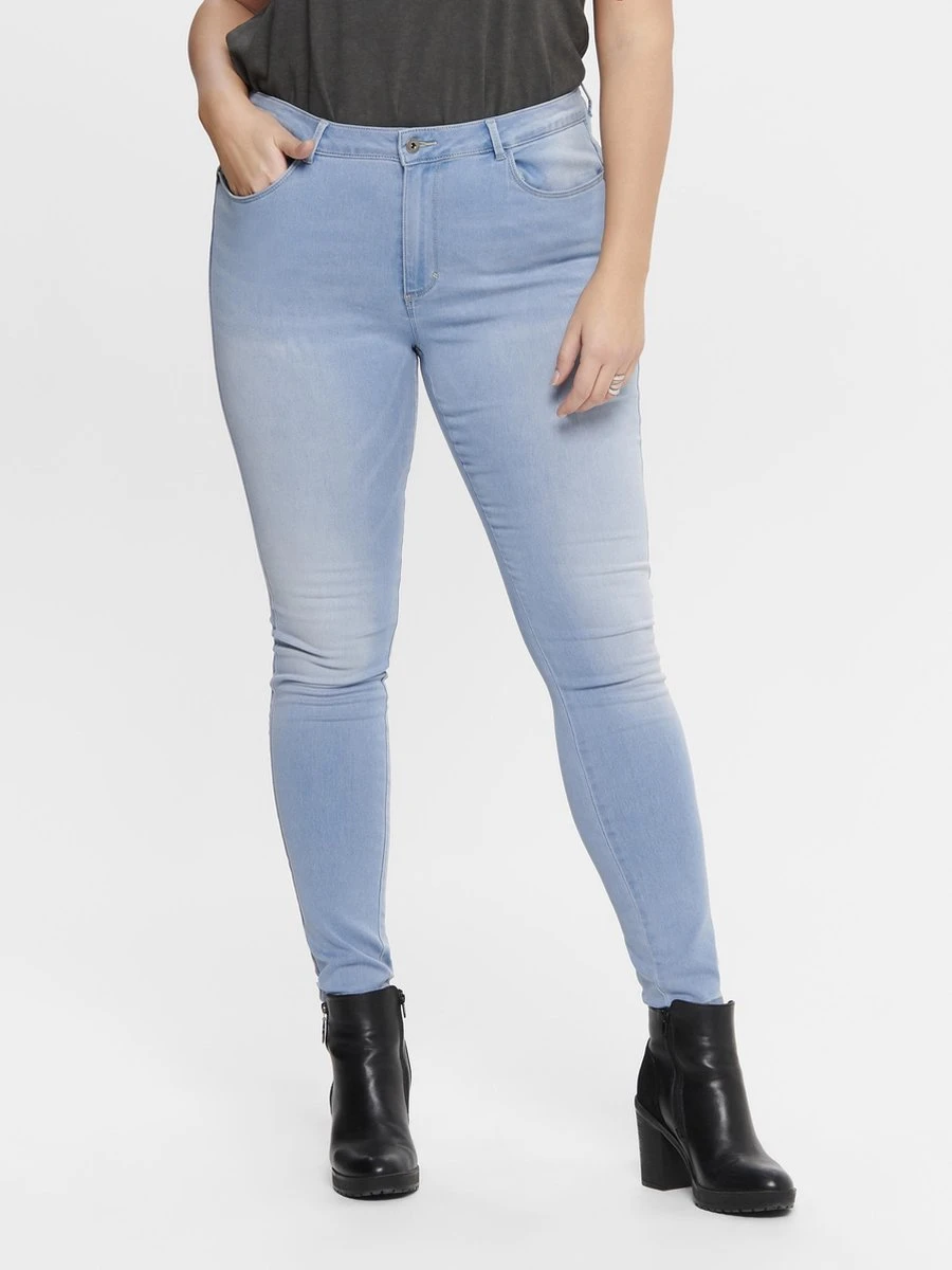 ONLY CARMAKOMA CARAUGUSTA HW SK BJ13333 LBD DNM NOOS Dames Jeans - Maat 42 X L32 8 ONLY CARMAKOMA CARAUGUSTA HW SK BJ13333 LBD DNM NOOS Dames Jeans - Maat 42 X L32 - Afbeelding 6